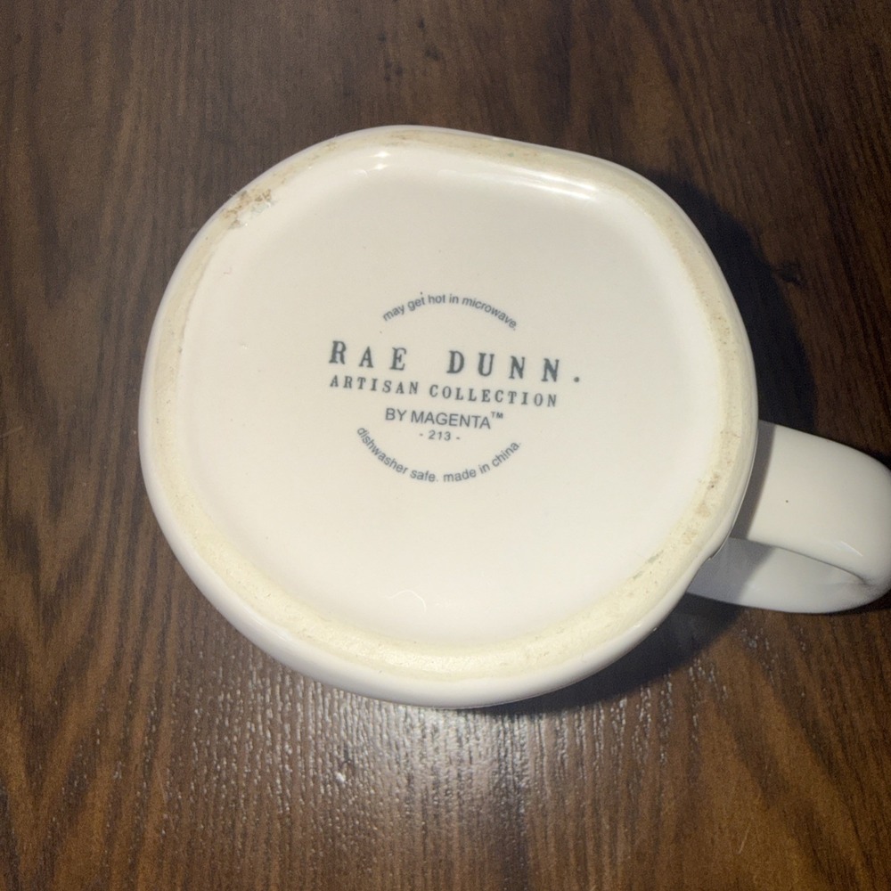 Rae Dunn Mug 'Mama Bird' Artisan Collection Housewares Oversized 18oz 4.5"H - Picture 4 of 5
